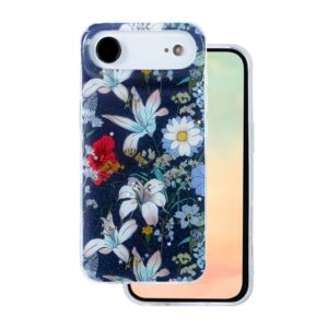 Glow Glam dėklas Apple iPhone 17 Air 6,6" mėlynas