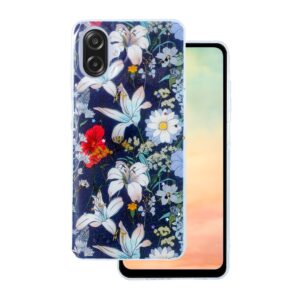 „Glow Glam“ dėklas, skirtas Samsung Galaxy A07 4G / A08, mėlynas