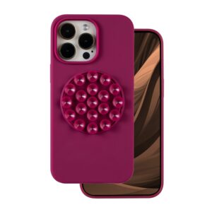 Silikoninis dėklas Apple iPhone 16 Pro 6,3" bordinis
