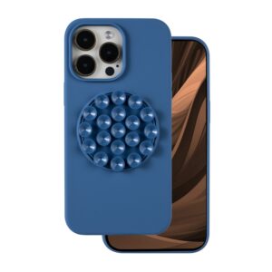 Silikoninis dėklas Apple iPhone 15 Pro Max 6,7" mėlynas