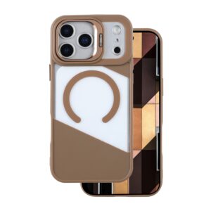 Fusion Mag dėklas Apple iPhone 17 Pro Max 6,9'' rudas