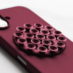 Silikoninis dėklas Apple iPhone 17 Air 6,6" bordo spalvos - Image 2