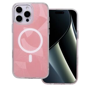 Flash Mag dėklas, skirtas Apple iPhone 16 Pro 6,3" rožinis