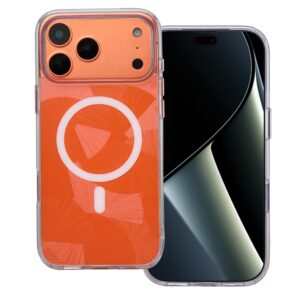 Flash Mag dėklas, skirtas Apple iPhone 17 Pro 6,3" oranžinis