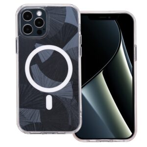Flash Mag dėklas Apple iPhone 12 / 12 Pro 6,1" juodas