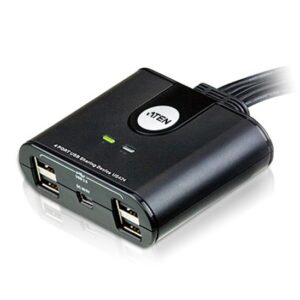 ATEN US424 KVM jungiklis Juoda - Image 1