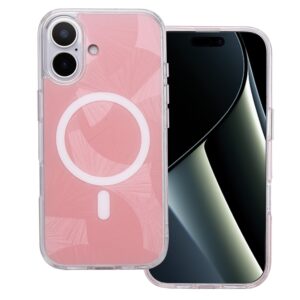 Flash Mag dėklas Apple iPhone 17 6,3" rožinis