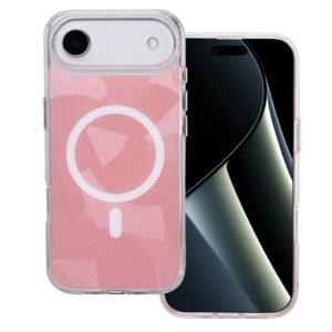 „Flash Mag“ dėklas, skirtas „Apple iPhone 17 Air“ 6,6", rožinis