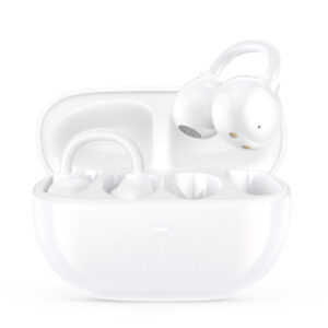 BWOO Bluetooth ausinės BW39 TWS bėgimui, baltos