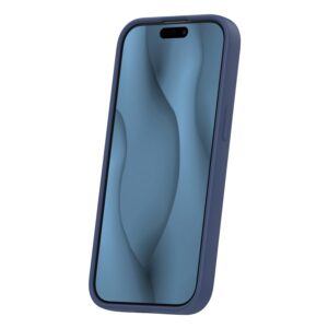Plonas silikoninis Mag dėklas, skirtas Apple iPhone 14 6,1" tamsiai mėlynas - Image 2