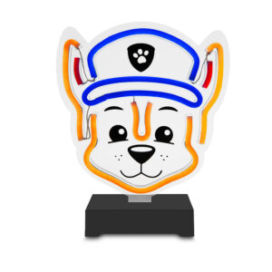 Neoninė LED lempa su stovu Paw Patrol – Chase OW-120346 - Image 10
