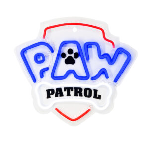 Pakabinamas neoninis LED Paw Patrol šviestuvas ant organinio stiklo - Logotipas OW-130146 - Image 11