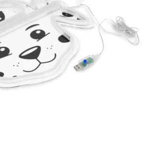 Pakabinamas neoninis LED Paw Patrol šviestuvas ant organinio stiklo – Marshall OW-130646 - Image 12