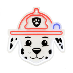Pakabinamas neoninis LED Paw Patrol šviestuvas ant organinio stiklo – Marshall OW-130646 - Image 11