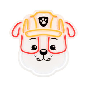 Pakabinamas neoninis LED Paw Patrol šviestuvas ant organinio stiklo - Rubble OW-130446 - Image 10