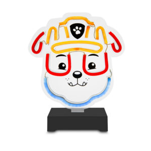 Neoninis LED šviestuvas su stovu Paw Patrol - Rubble OW-120446 - Image 11