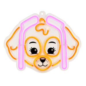 Pakabinama neoninė LED Paw Patrol iškaba ant organinio stiklo – Skye OW-130546 - Image 11
