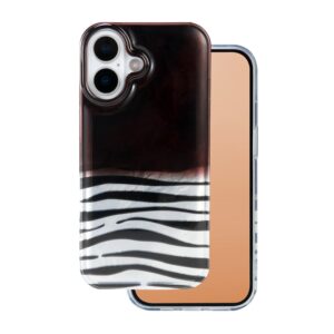 Dėklas su gyvūnų raštu, skirtas Apple iPhone 17 6,3" Okapi