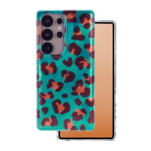 Dėklas su gyvūnų raštais, skirtas Samsung Galaxy S25 Ultra, Crazy Cheetah