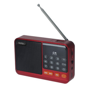 Setty mini FM radijas + „Bluetooth“ garsiakalbis SFM-01M - Image 2