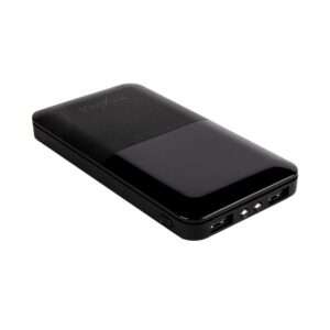 IŠORINĖ BATERIJA MX ROTH 10 000 mAh, 2XUSB, 10W Li-Po, JUODA, + microUSB LAIDAS - Image 2