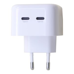 SIENINIS ĮKROVIKLIS MX THUNDER PD 35W, 2xUSB-C BALTAS - Image 3