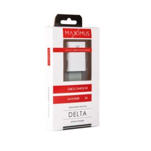 Sieninis įkroviklis Maxximus Delta 3A QUICK CHARGE 3.0 18W - Image 3