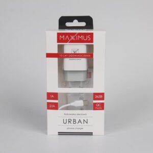 Sieninis įkroviklis Maxximus Urban 2.1A type-c 2xUSB - Image 4