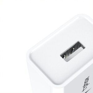 SIENINIS ĮKROVIKLIS T-PHOX MINI-EU LIGHTNING BALTAS 1.2M 2.4A - Image 2