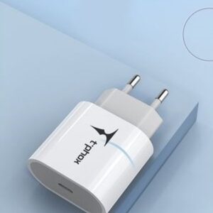 SIENINIS ĮKROVIKLIS T-PHOX ISPEED 20W BALTAS (ES KIŠTUKAS) - Image 3