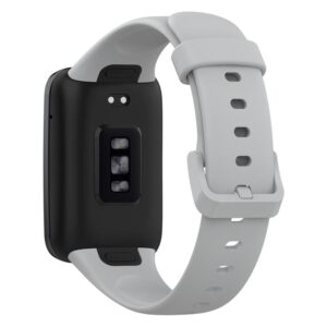 SILIKONINIS DIRŽELIS MI BAND 7 PRO/ M7 PRO (5). PILKAS - Image 3