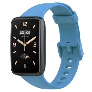 SILIKONINIS DIRŽELIS MI BAND 7 PRO/ M7 PRO (1). ŠVIESIAI MĖLYNAS - Image 2