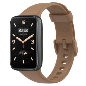SILIKONINIS DIRŽELIS MI BAND 7 PRO/ M7 PRO (3). RUDAS - Image 2