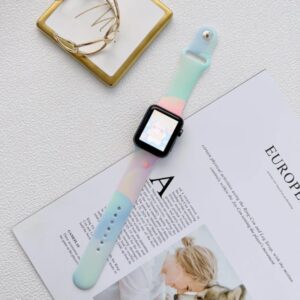 SILIKONINIS DIRŽELIS APPLE WATCH 42/44/45/49MM (97+110) SPALVINGAS - Image 2