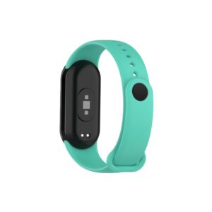 SILIKONINIS DIRŽELIS MI BAND 8/M8 (10). MĖTINIS - Image 3