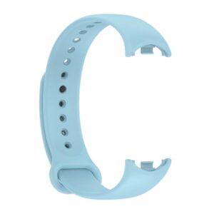 SILIKONINIS DIRŽELIS MI BAND 8/M8 (9). ŠVIESIAI MĖLYNAS
