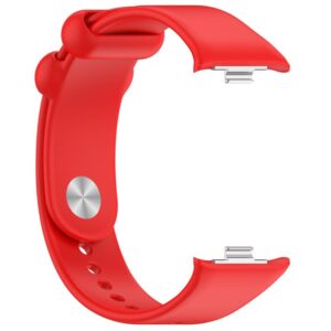 SILIKONINIS DIRŽELIS MI BAND 8 PRO /M8 PRO (7). RAUDONAS - Image 2