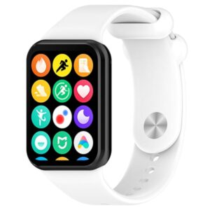 SILIKONINIS DIRŽELIS MI BAND 8 PRO /M8 PRO (12). BALTAS - Image 3