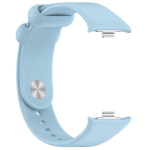 SILIKONINIS DIRŽELIS MI BAND 8 PRO /M8 PRO (4). ŠVIESIAI MĖLYNAS - Image 2