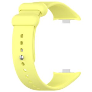 SILIKONINIS DIRŽELIS MI BAND 8 PRO/M8 PRO (6). GELTONAS