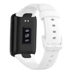 SILIKONINIS DIRŽELIS MI BAND 7 PRO / M7 PRO (7) BALTAS - Image 3