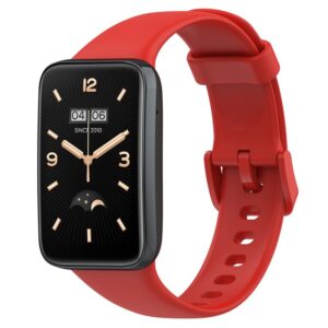 SILIKONINIS DIRŽELIS MI BAND 7 PRO/ M7 PRO (10). RAUDONAS - Image 2