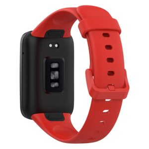 SILIKONINIS DIRŽELIS MI BAND 7 PRO/ M7 PRO (10). RAUDONAS - Image 3