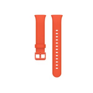 SILIKONINIS DIRŽELIS MI BAND 7 PRO / M7 PRO (12). ORANŽINIS