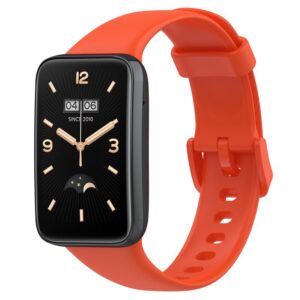 SILIKONINIS DIRŽELIS MI BAND 7 PRO / M7 PRO (12). ORANŽINIS - Image 2
