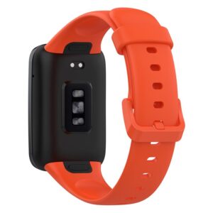 SILIKONINIS DIRŽELIS MI BAND 7 PRO / M7 PRO (12). ORANŽINIS - Image 3