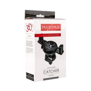 AUTOMOBILINIS LAIKIKLIS MAXXIMUS CATCHER JUODAS, TVIRTINAMAS Į GROTELĖS, AUTOMATIŠKAI UŽSIDARANTIS - Image 4