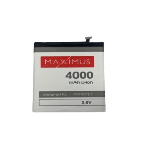 AKUMULIATORIUS MAXXIMUS XIAOMI REDMI NOTE 7 4000mAh BN4A