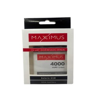 AKUMULIATORIUS MAXXIMUS XIAOMI REDMI NOTE 7 4000mAh BN4A - Image 4
