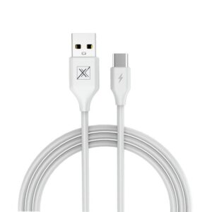 MX LAIDO RINKINYS 2.4A/TYPE-C/1M BALTAS